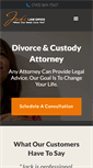 Mobile Screenshot of ohioexecutivedivorce.com